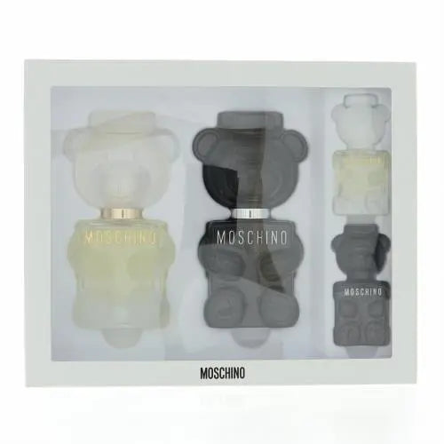 MOSCHINO TOY COFFRET by Moschino 4 PIECE GIFT SET - 1.0 OZ TOY 2 EAU DE PARFUM