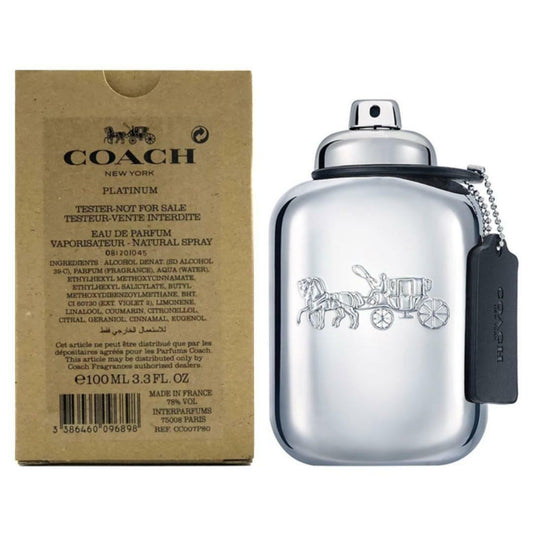 Coach Platinum EDP Spray 3.3 oz (Tester)