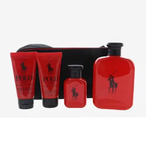 RALPH LAUREN Men's Polo Red Gift Set RED