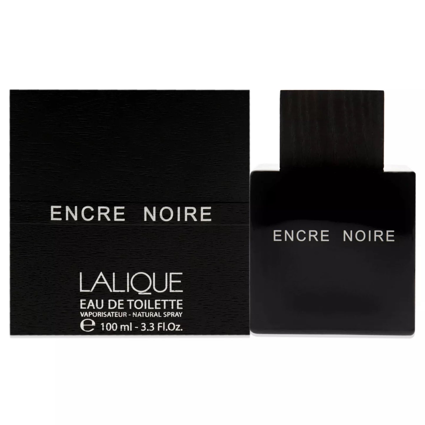 Lalique Encre Noire by Lalique for Men - 3.3 oz EDT