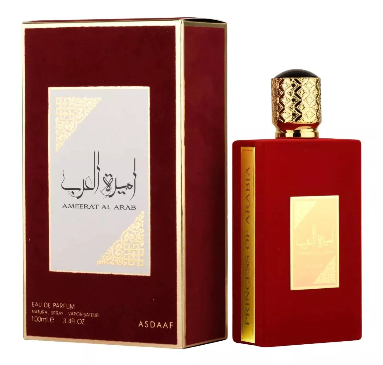 Asdaaf Ameerat Al Arab Eau de Parfum Spray for Women, 3.4 Ounce