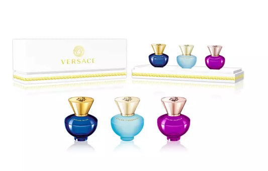 Versace  DYLAN Women’s Miniature Trio Collection Gift Set 5 ml/0.17 fl oz
