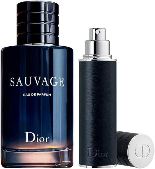 Sauvage by Christian Dior 2/pc Set Edp  Spray 100 ml /3.4 oz +10 ml