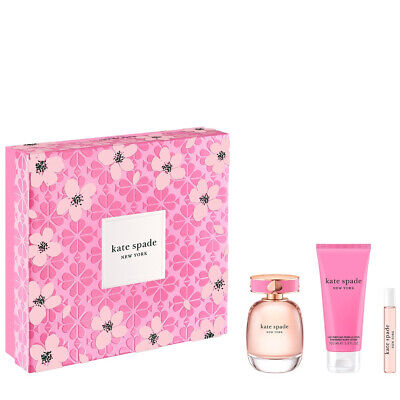 KATE SPADE NEW YORK for Women 3 PCS GIFT SET (3.3 oz EDP Spray + Mini + LOTION)