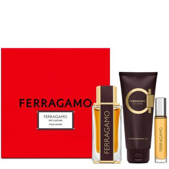 Salvatore Ferragamo Spicy Leather Gift Set