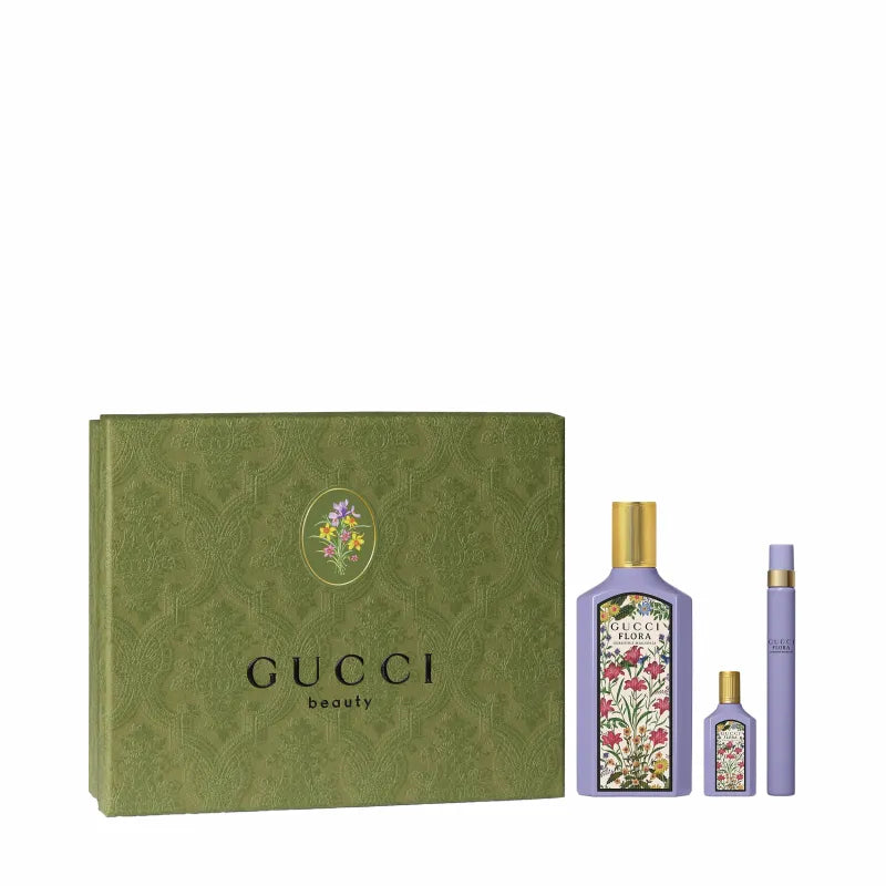 GUCCI FLORA GORGEOUS MAGNOLIA EAU DE PARFUM 3/pc