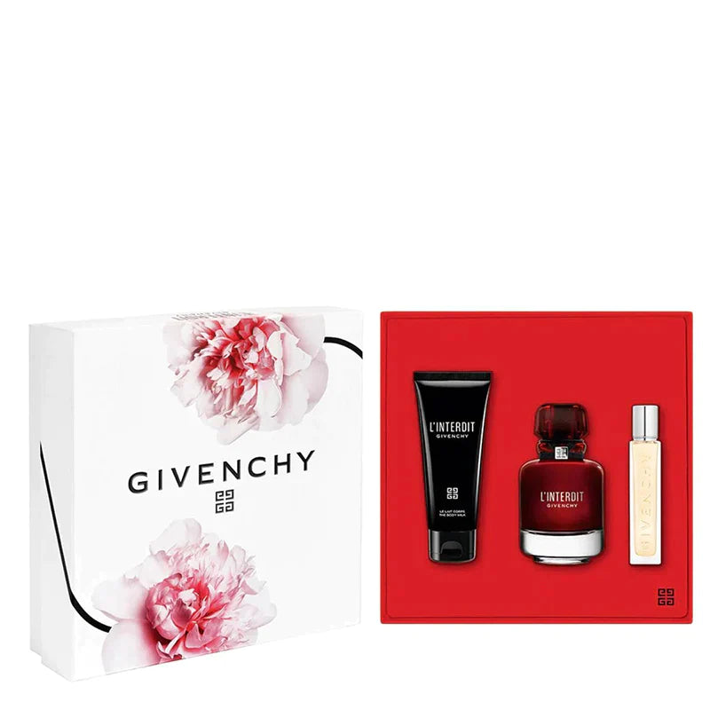 Givenchy L'Interdit Rouge 3p For Women 2.5oz