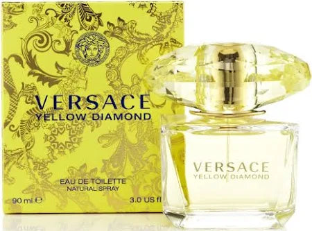 Versace Yellow Diamond By Edt Spray 3.0 Oz