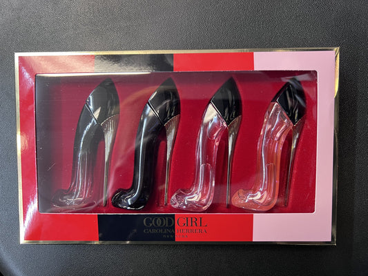 Carolina Herrera Good Girl Perfume for Women 4 Pc Mini Splash Gift Set