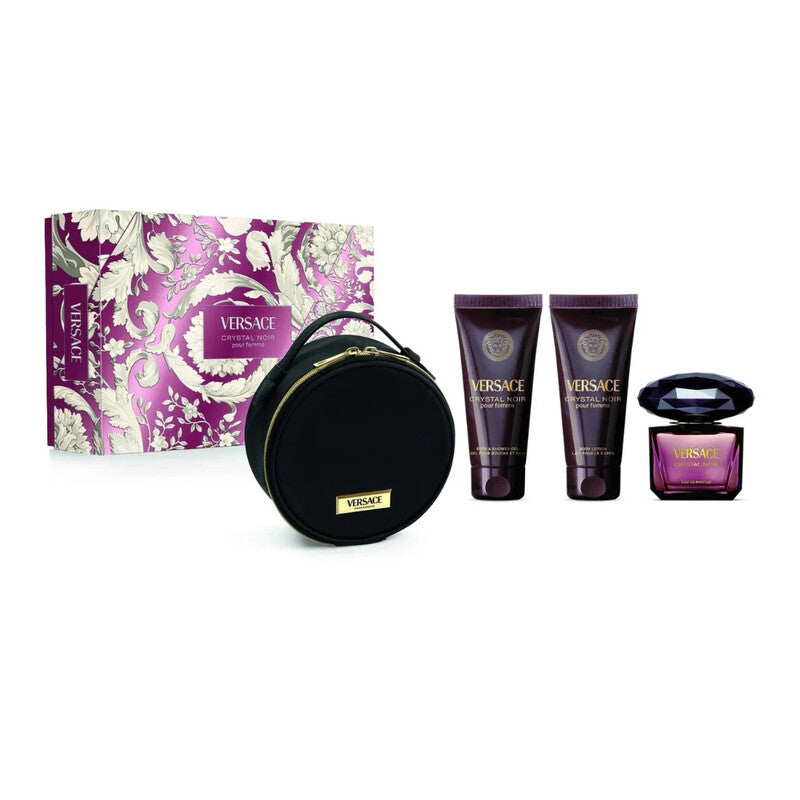 Versace Crystal Noir 4pcs EDP Gift Set