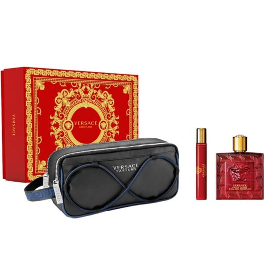 Versace Eros Flame Gift Set 3/pc by Versace